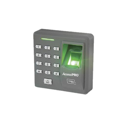 [ZKTECO_X7] ZKTeco Lector de huella y proximidad con teclado autónomo, 500 huellas/500 tarjetas/8 passwords