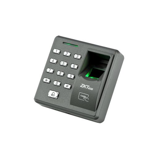 [ZKTECO_X7] ZKTeco Lector de huella y proximidad con teclado autónomo, 500 huellas/500 tarjetas/8 passwords