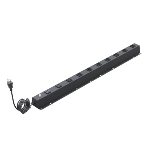 [LINKEDPROBYEPCOM_TCM-SR19KIT] LINKEDPRO BY EPCOM PDU Vertical de 10 Contactos (NEMA 5-15R). Volt. Ent./Sal.: 120Vca/15A compatible con Racks EIRL y EIQR. 