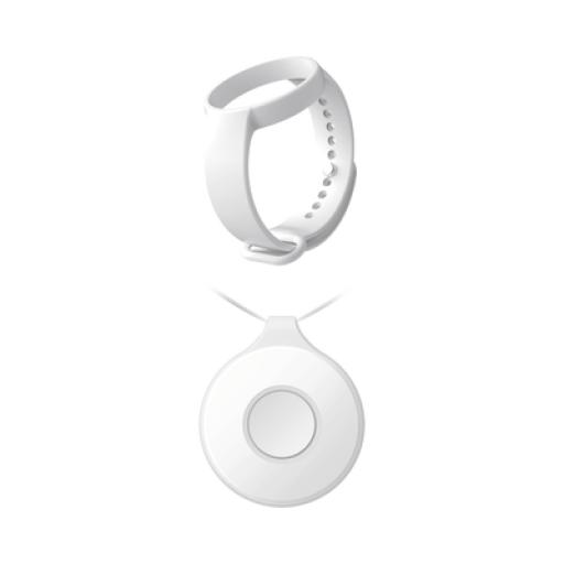 [HIKVISIONDIGITALTECHNOLOGY_DS-PDEBP1-EG2-WB/BAND] Hikvision Digital Technology (AX PRO) Botón de Pánico Inalámbrico Portátil / IP54 / Indicador LED + (AX PRO) Pulsera para Botón de Pánico Portátil