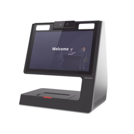 [HIKVISIONDIGITALTECHNOLOGY_DS-K5032-D] Hikvision Digital Technology Terminal para Registro de Visitantes / Pantalla LCD de 10.1" / Android / WiFi / Lectura de Tarjetas de Proximidad MIFARE