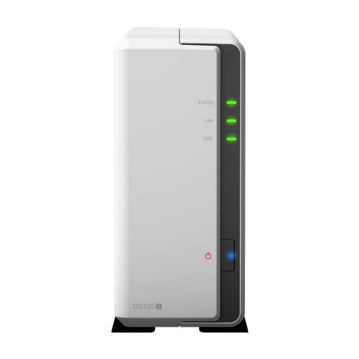 [SYNOLOGY_DS120J] Synology Servidor NAS de 1 Bahías / Hasta 16 TB / Servicio Nube Gratis (P2P) / Administración Remota y Respaldo Programado