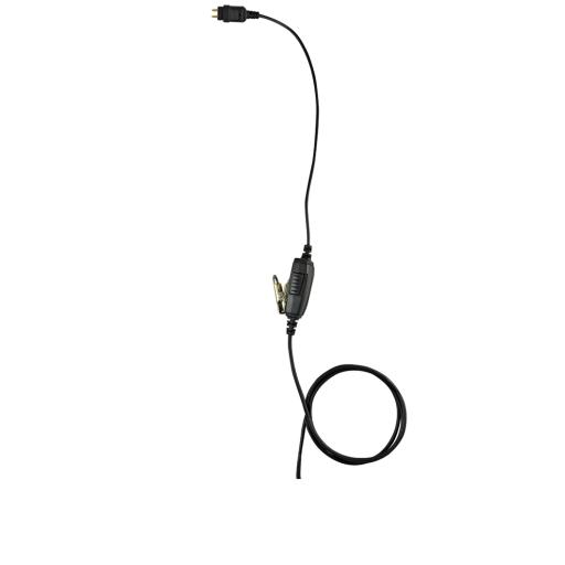 [OTTO_E1-1W2KB131] Otto Micrófono de 1 cable serie LOC para KENWOOD NX-200/300/5200/5300, TK-480/2180/3180