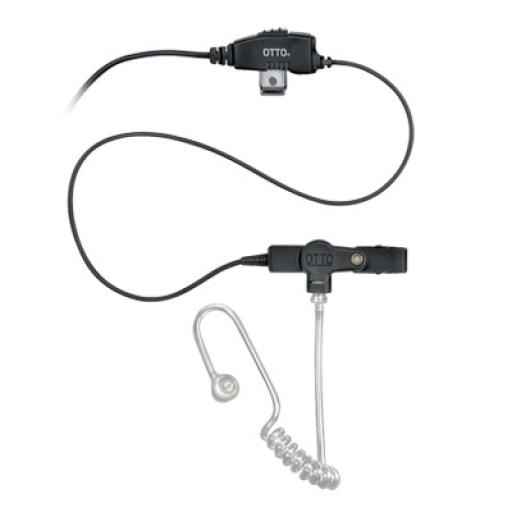 [OTTO_E1-EA2KA131] Otto Kit de Micrófono-Audífono PLUS de 1 cable para KENWOOD NX-340/320/420, TKD-340, TK-3230/3000/3402/3312/3360/3170