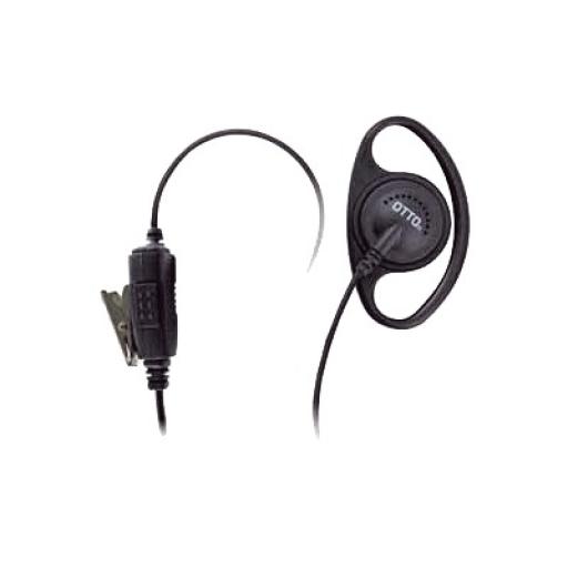 [OTTO_E1-ET2KA131] Otto Micrófono-Audífono tipo Anillo, Cable con 40 lbs de Resistencia. KENWOOD NX-340/320/420, TK-3230/3000/3402/3312/3360/3170