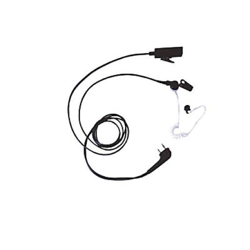 [OTTO_V1-10695] Otto Kit de Micrófono-Audífono profesional de 2 Cables para KENWOOD NX-200/300/410/5000, TK-480/2180/3180