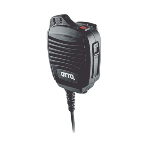 [OTTO_V2-R2KB5112] Otto Micrófono-Bocina con Cancelación de Ruido, Sumergible IP68, Control de Volumen, KENWOOD NX-200/300/410/5000, TK-480/2180/3180