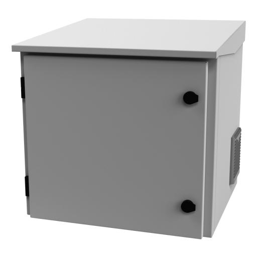 [LINKEDPROBYEPCOM_LP-FORTE-09U-R3] LINKEDPRO BY EPCOM Gabinete de Exterior con Rack de 19" de 9UR con Ventiladores y Termostato (Montaje a poste o torre se vende por separado).