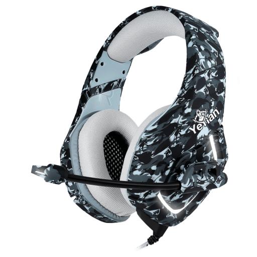 [YEYIAN_YDF-33401G] Diadema GAMER YEYIAN YDF-33401G F. GRIS S3000 LED/USB/3.5MM
