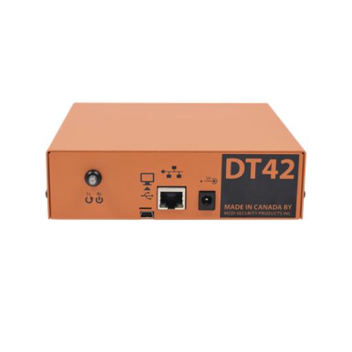 [MCDISECURITYPRODUCTS_EXTRIUMDT42MV2] MCDI Security Products Receptora de alarmas IP Universal con 1 entrada de linea telefónica, para su central de monitoreo, recepción TCP/IP o GPRS, serie  M2M, paneles de alarma Hikvision, entre otros.