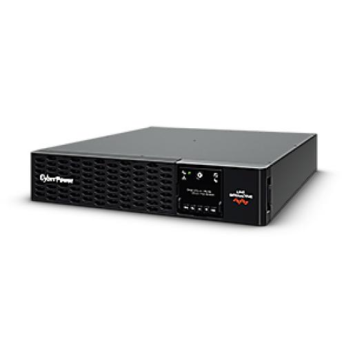 [CYBERPOWER_PR3000RTXL2U] CyberPower UPS de 3000 VA/3000 W, Topología Línea Interactiva, Entrada 120 Vca NEMA L5-30P, Onda Senoidal Pura, Torre o Rack de 2 UR, Con 8 Tomas 5-20R y 1 L5-30R