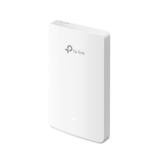 [TPLINK_EAP235-WALL] TPLINK Punto de acceso Omada /  Doble Banda AC1200 MU-MIMO / Diseño para Pared con 3 Puertos Adicionales / Configuruación por Controlador o Stand-Alone / Alimentación PoE af/at