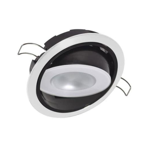 [LUMITEC_115129] LUMITEC Posicionable luz led marina Mirage, emite luz color blanco cálido de 480 lúmenes, para uso interior y exterior con grado de protección IP67.