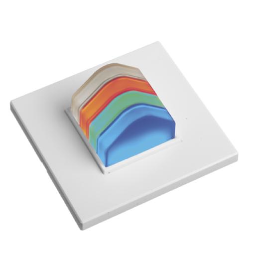 [IBERNEX_NX0176] IBERNEX Luz de Aviso Cuatri color para Indicar Presencias o Alarmas en Habitación / BUS RS485 / Compatible con NX0019/B, NX1021 y NX0015