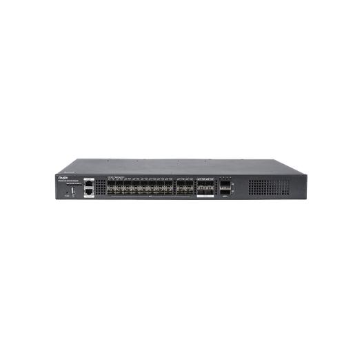 [RUIJIE_RG-S6120-20XS4VS2QXS] RUIJIE Switch distribución de fibra hasta 23Tbps de capacidad