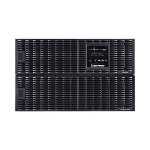 [CYBERPOWER_OL8KRT] CyberPower UPS de 8000 VA/ 8000 W, Online Doble Conversión, 200 - 240 Vac de Salida, Terminal Hardwired, Onda Senoidal Pura, Torre o Rack de 6 UR, Con 3 Tomas NEMA L6-30R