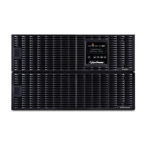 [CYBERPOWER_OL8KRT] CyberPower UPS de 8000 VA/ 8000 W, Online Doble Conversión, 200 - 240 Vac de Salida, Terminal Hardwired, Onda Senoidal Pura, Torre o Rack de 6 UR, Con 3 Tomas NEMA L6-30R