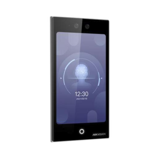 [HIKVISIONDIGITALTECHNOLOGY_DS-K1T673DWX] Hikvision Digital Technology Terminal Facial WiFi con pantalla de 7" / Exterior IP65 / 10,000 Rostros y 50,000 Tarjetas / 10,000 Huellas (Módulo Opcional) / ISAPI / ISUP 5.0 / Codigos QR y Bluethooth