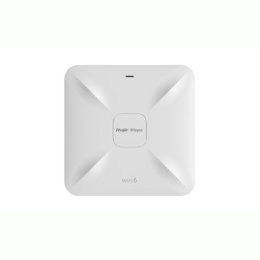 [RUIJIE_RG-RAP2260(E)] RUIJIE Punto de Acceso Wi-Fi 6 para Interior, se Instala en Techo o Pared, hasta 512 Usuarios y 3.2 Gbps, Doble Banda 802.11ax MU-MIMO 4x4