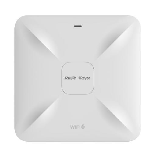 [RUIJIE_RG-RAP2260(E)] RUIJIE Punto de Acceso Wi-Fi 6 para Interior, se Instala en Techo o Pared, hasta 512 Usuarios y 3.2 Gbps, Doble Banda 802.11ax MU-MIMO 4x4