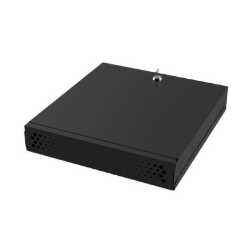 [EPCOM_GABVID1R3] Epcom Gabinete Metálico de Seguridad para DVR/NVR, Ancho 396 mm x 78 mm de Alto x 