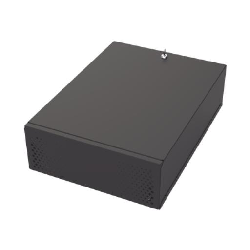 [EPCOM_GABVID4R3] Epcom Gabinete Metálico para DVR/NVR con Chapa y llave. 