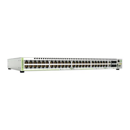 [ALLIEDTELESIS_AT-GS948-MX-10] Allied Telesis Switch Stackeable Capa 3, 48 puertos 10/100/1000Mbps + 2 puertos SFP Combo + 2 puertos SFP+ 10G Stacking