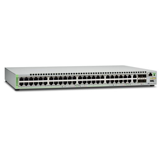 [ALLIEDTELESIS_AT-GS948-MX-10] Allied Telesis Switch Stackeable Capa 3, 48 puertos 10/100/1000Mbps + 2 puertos SFP Combo + 2 puertos SFP+ 10G Stacking