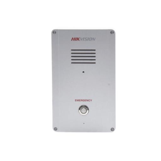 [HIKVISIONDIGITALTECHNOLOGY_DS-PEA101-V1-PS] Hikvision Digital Technology Estación de Alarma de Pánico / Micrófono Integrado / Exterior IP65 / Protección IK09 / Entrada y Salida de Alarma