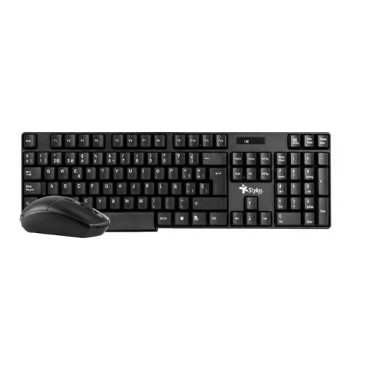 [STYLOS_STPKTM3B] Stylos KIT MOUSE Y TECLADO INALAMBRICO