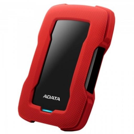 [ADATA_AHD330-2TU31-CRD] Disco Duro Externo Adata HD330 2.5'' 2TB USB 3.1 Rojo/Negro