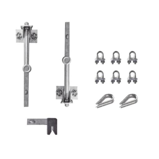 [SYSCOMTOWERS_KIT-LV15] SYSCOM TOWERS Kit de Línea de Vida para Torres STZ30G, STZ35G y STZ45G hasta 15 metros de altura.