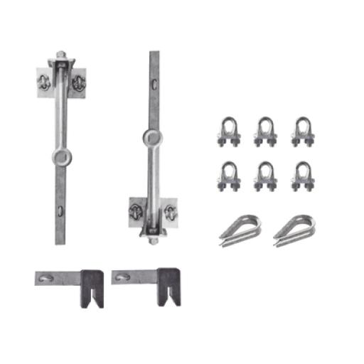 [SYSCOMTOWERS_KIT-LV45] SYSCOM TOWERS Kit de Línea de Vida para Torres STZ35G y STZ45G hasta 45 metros de altura.