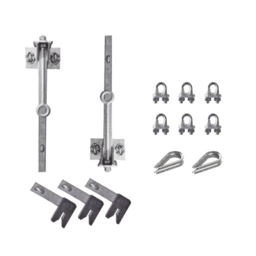 [SYSCOMTOWERS_KIT-LV60] SYSCOM TOWERS Kit de Línea de Vida para Torres STZ45G hasta 60 metros de altura.
