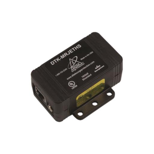 [DITEK_DTK-MRJETHS] Ditek Protector de un solo canal 10GbE para sistemas de CCTV , Ideal para protección de cableado categoría CAT5e, CAT6 y CAT6A.
