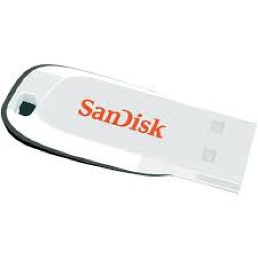 [SANDISK_SDCZ50C-016G-B35W] Sandisk MEMORIA FLASH SANDISK CRUZER BLADE 16GB BLANCA 2.0 (SDCZ50C-016G-B35W)