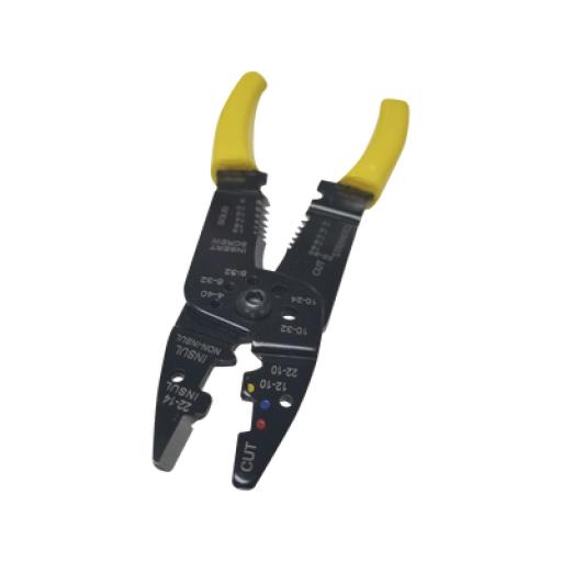 [EPCOM_EP204B] Epcom  Pinza Cortacables / Pelacables 10 a 22 AWG con Plegador de Conectores.