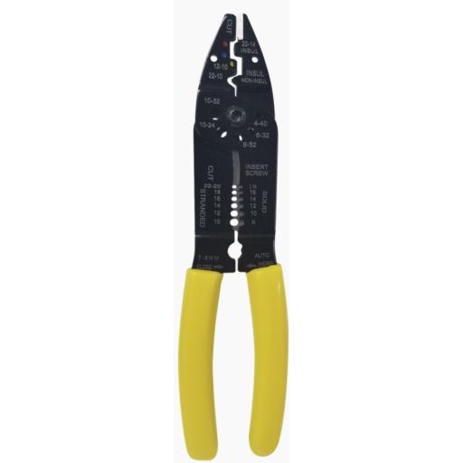 [EPCOM_EP204B] Epcom  Pinza Cortacables / Pelacables 10 a 22 AWG con Plegador de Conectores.