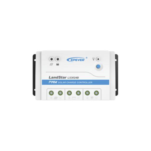 [EPEVER_LS-3024-B] EPEVER Controlador Solar de Carga y Descarga PWM 12/24V 30A, Parámetros Configurables