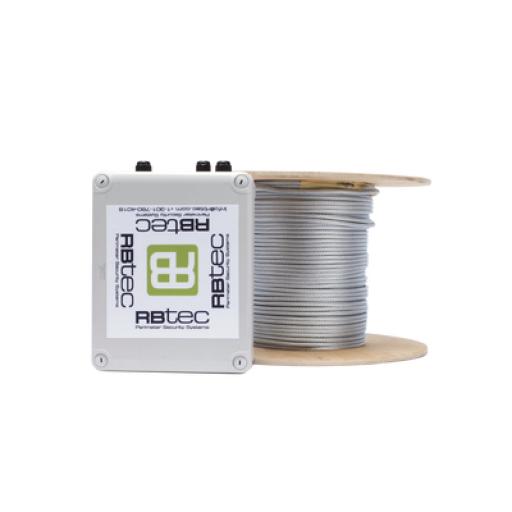 [RBT_IROC-1Z-500-V2] RBT Kit de Cable Sensor Perimetral IRONCLAD para Cercas Ciclónicas / 152 METROS / 1 ZONA / Sin Falsas Alarmas por Viento / TODO Incluido/TARJETA LPU400/ Calibración por Software
