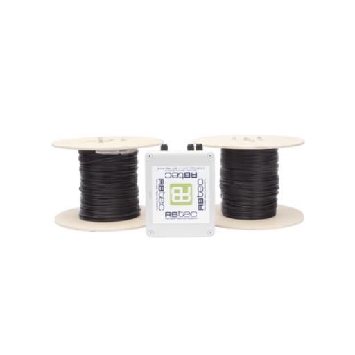 [RBT_MIC2Z1000V2] RBT MICALERT Cable Sensor para Paredes, Rejas Rigidas o barandales / 2 zonas de 305 metros / 610 Metros de Protección Total/Tarjeta LPU400/Calibración via software