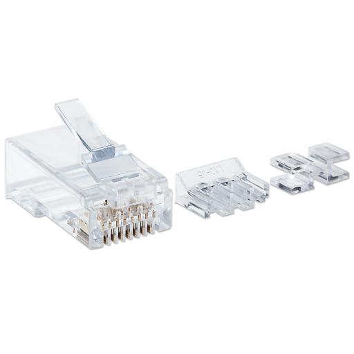 [INTELLINET_790673] Intellinet PLUG INTELLINET RJ45 CAT6A MULTIFILAR UTP 80 PIEZAS 15MICRAS 790673