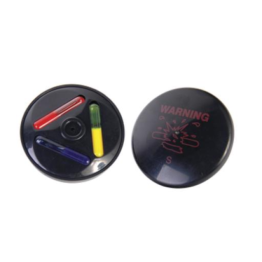 [CENTURY_T051] CENTURY Tag con Tinta para Ropa /Si se viola el sello, la Ropa quedará Marcada con Tinta! / Paq. 100 pzs
