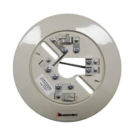[HOCHIKI_HSC-4R] Hochiki Base Para Detector Convencional Con Relevador, 6 ", 4 Hilos, 24 Vcd (0300-02030)