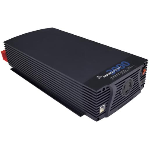 [SAMLEX_NTX300012] Samlex Inversor de Corriente de Onda Senoidal Pura 3000 W / 12 Vcc / salida 120VCA 