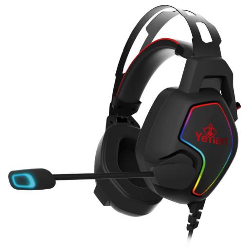[YEYIAN_YDV-33403] DIADEMA GAMER YEYIAN YDV-33403 VICIOUS USB/3.5MM/RGB/OMNI/MICRO/NEGRO