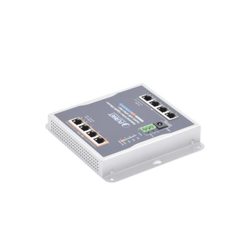 [PLANET_WGS-804HP] Planet Switch Industrial de Múltiple Montaje (Pared, Riel DIN y Magnético), 8 Puertos Gigabit con 4 puertos PoE 802.3at, Hasta 120 W.