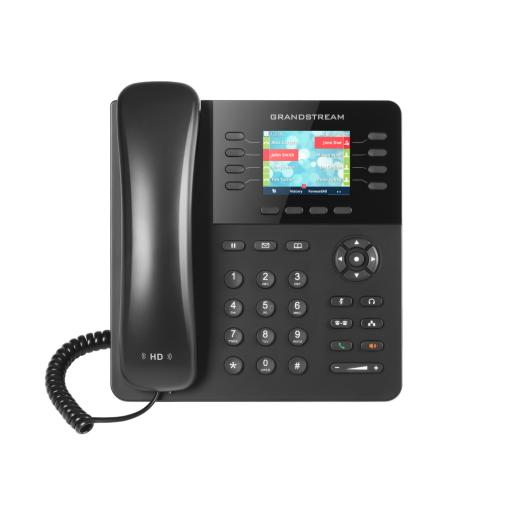 [GRANDSTREAMNETWORKS_GXP-2135] Grandstream Networks Teléfono IP SMB PoE 8 Líneas 4 Teclas de Función y conferencia de 4 vías. PoE
