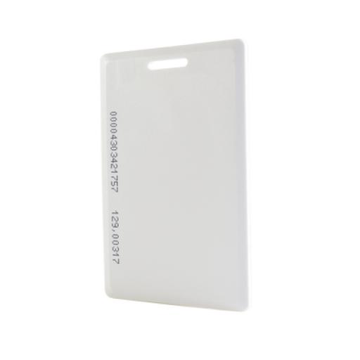 [ROSSLARESECURITYPRODUCTS_ATR-14] Rosslare Security Products Tarjeta de proximidad estándar, perforada (gruesa), fabricada con el PVC más resistente de la industria