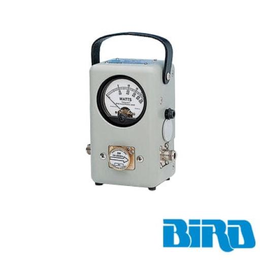 [BIRDTECHNOLOGIES_BIRD-43] Bird Technologies Wattmetro BIRD de Propósito General, Serie 43, 100 mW-10 kW y con Rangos de Frecuencias desde 450 kHz a 1260 MHz, según el elemento (No Incluido).